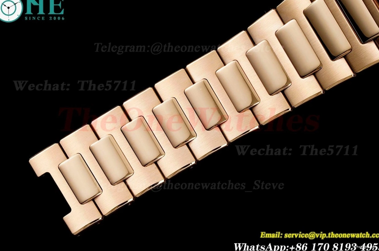 RG 324SC 35mm RG White Textured 7118 Dial PPF Nautilus 0402